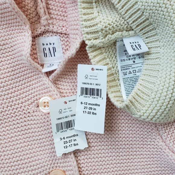 GAP Bundle Knit Bear Sweater and Hat NWT - Picture 5 of 5
